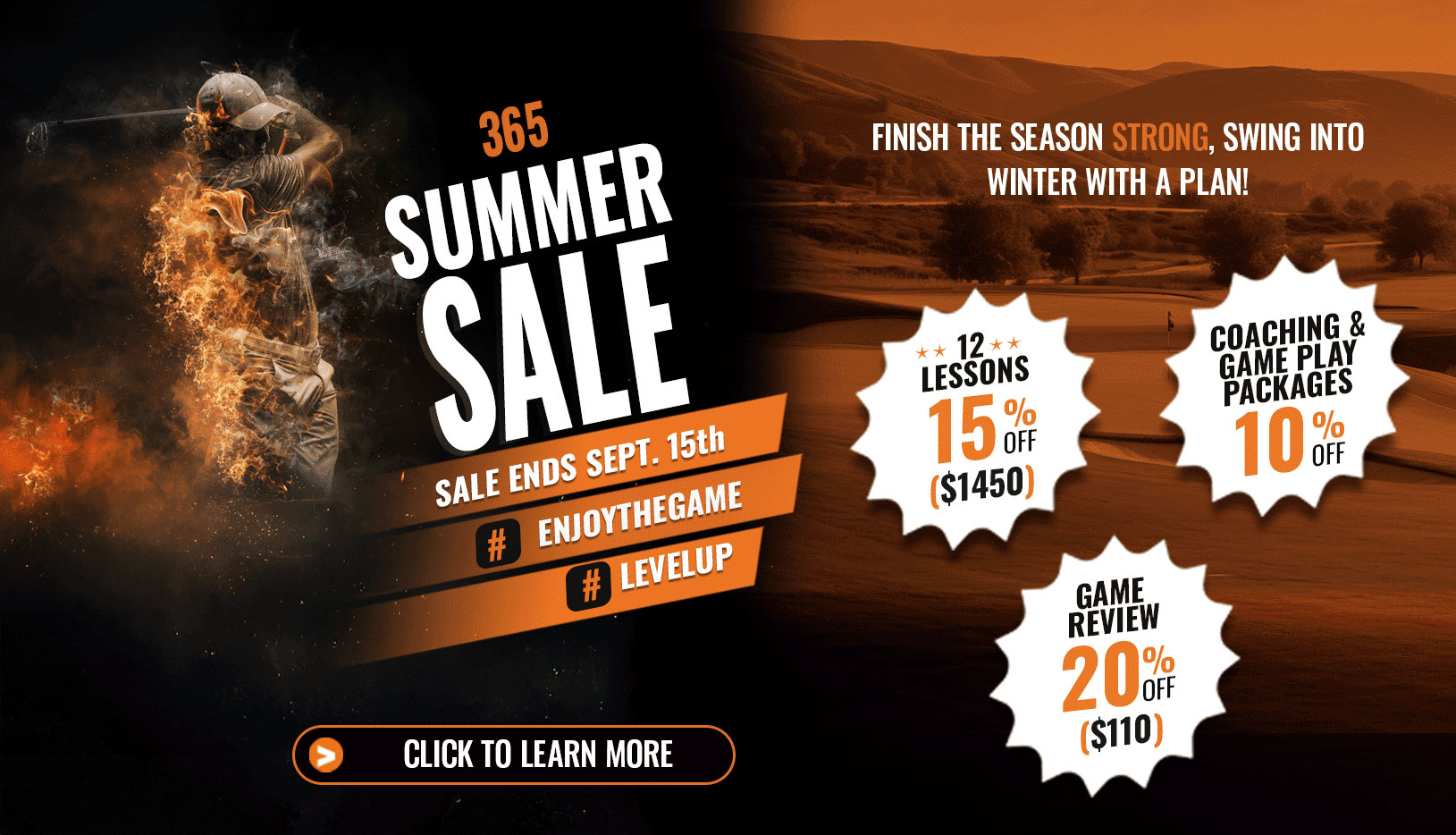 Summer sale web banner